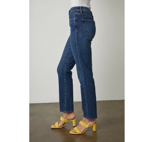 Velvet by Graham and Spencer - Victoria Hi Rise Straight Leg Jean 24 - Picture 2 of 5